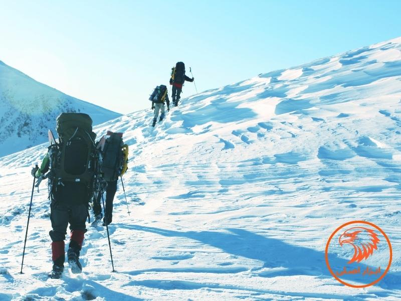 کوهنوردی در فصل زمستان
