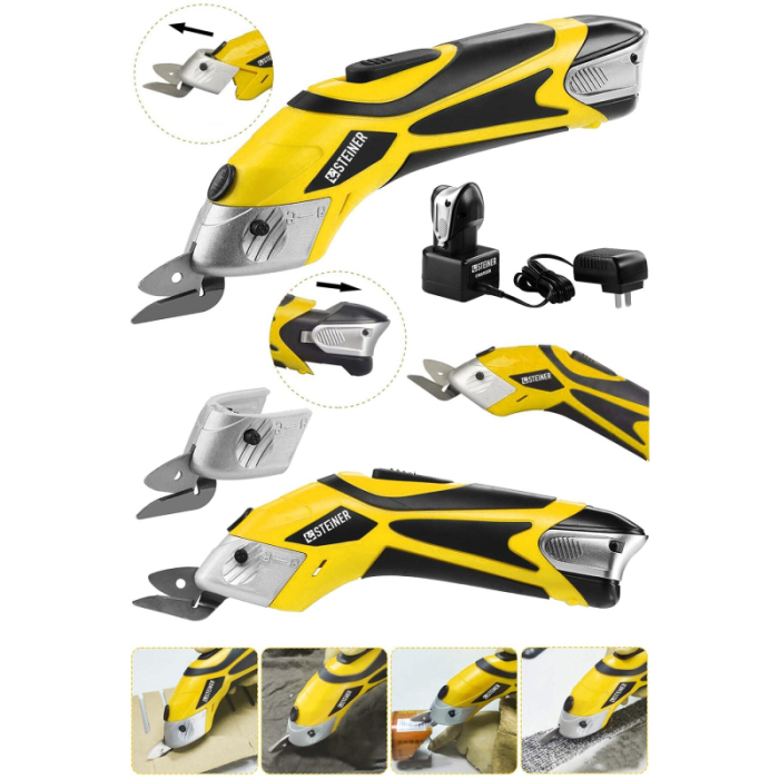 Electric sewing scissors